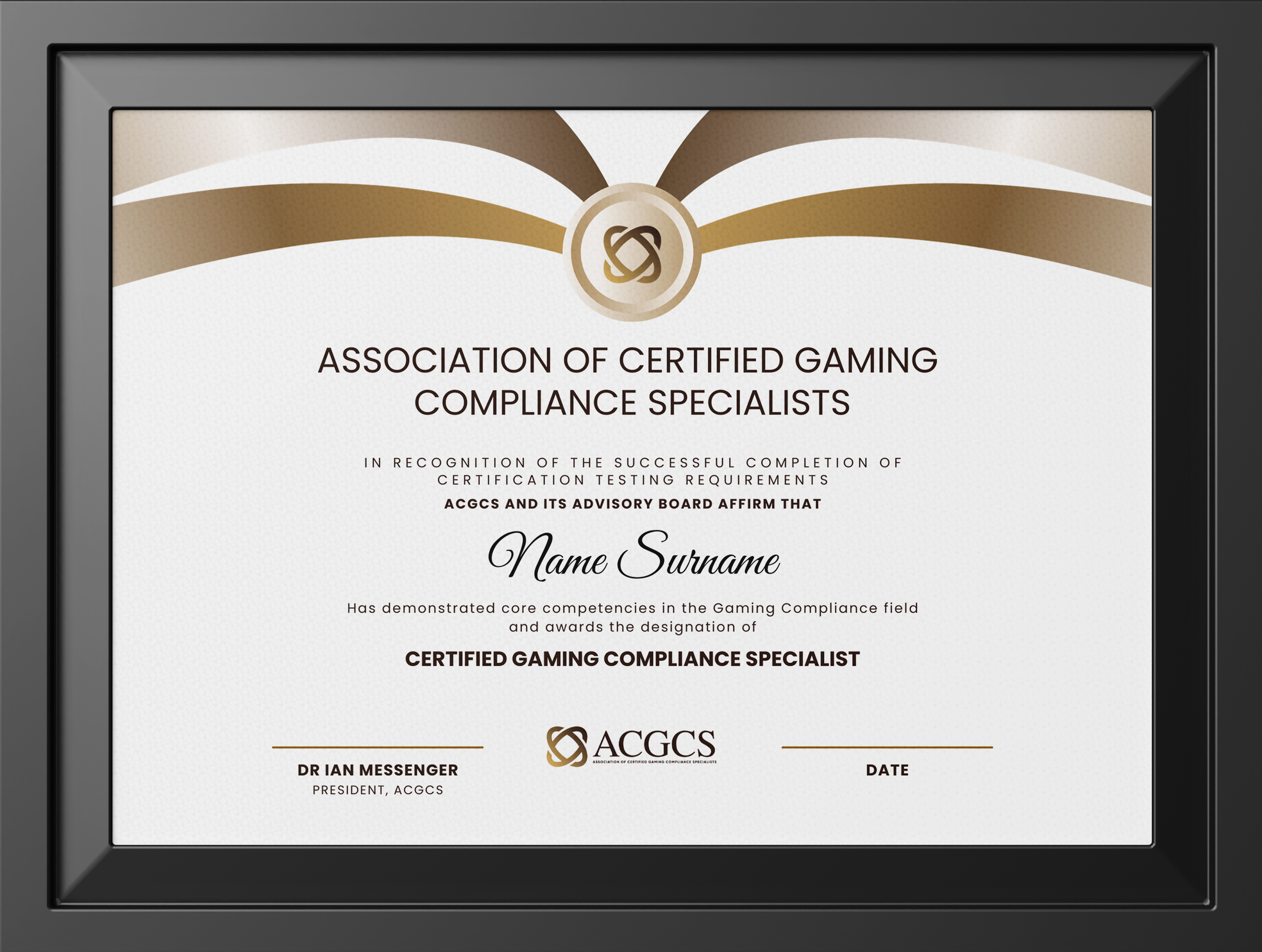 compliance certification